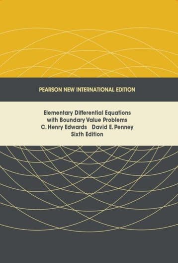 Elementary Differential Equations with Boundar 9781292025339, Zo goed als nieuw