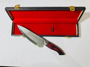 Hekito - Keukenmes - Carving knife - Exclusief vintage