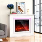 Elektrische Haardkachel Vrijstaand met 12 Vlamkleuren, Huis en Inrichting, Verzenden, Nieuw