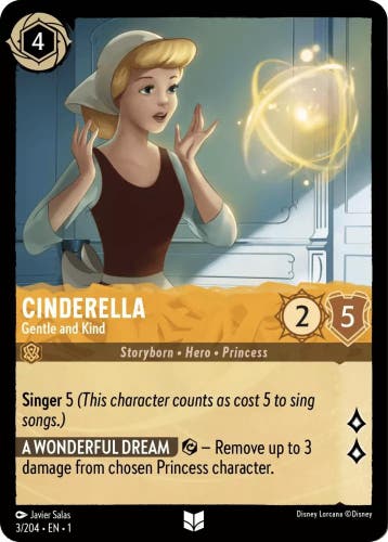 [3/204] - CINDERELLA - Gentle and Kind ENG FOIL [M/NM], Verzamelen, Ophalen of Verzenden, Nieuw