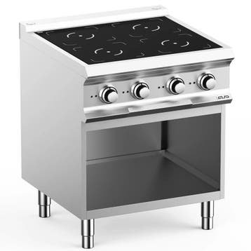 Inductiefornuis | DOMINA PRO 700 | 4 Kookpunten | 14kW, Verzenden, Nieuw in verpakking