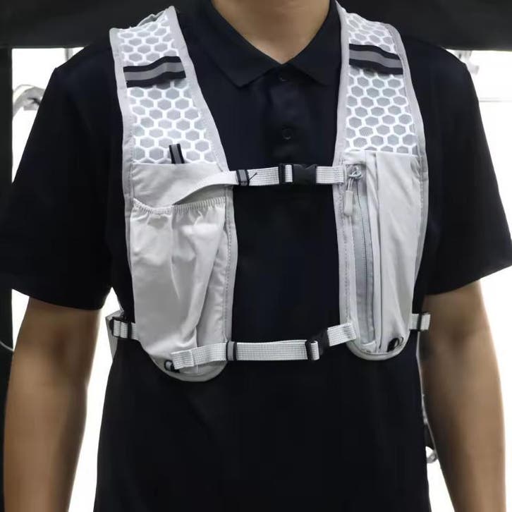 Hardloopvest met Telefoonhouder en Waterfles Reflectie, Sport en Fitness, Overige Sport en Fitness, Nieuw, Verzenden