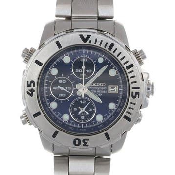 Seiko - Chronograph Alarm 100M Diver Design - Zonder