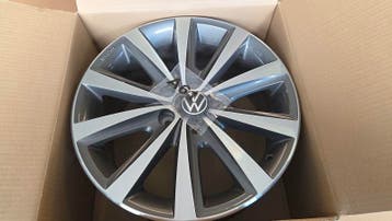 Velg 1x VW Polo 6R 16 inch Syenit Origineel Nieuw (Velgen), Verzenden, Nieuw
