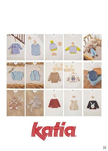 Katia Baby no. 106 - Herfst/Winter, Tijdschrift, Hobby en Vrije tijd, Breien en Haken, Ophalen of Verzenden, Nieuw