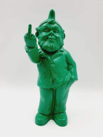 Ottmar Hörl (1950) - Sponti Activist Gnome Green