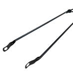 Falkx Spatbordstang 28 inch - Staal - Mat Zwart - Voor Fi..., Ophalen of Verzenden, Nieuw, Derailleur of Ketting