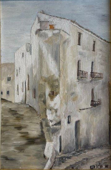 Franse school (XX) - Scorcio