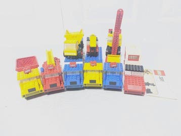 Lego Set - Legoland - 371, 374, 375, 379, 381, 383, 662 - 7x, Nieuw