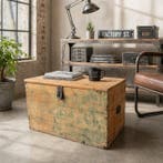 Krat - Hout, origineel industrieel ontwerp uit de jaren