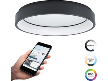 EGLO connect.z Marghera-Z - Smart Plafondlamp - Instelbaar, Verzenden, Zo goed als nieuw