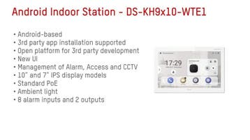 Hikvision DS-KH9510-WTE1(B) All-in-one Indoor, Ophalen of Verzenden, Nieuw