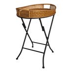 Levi bijzettafel 55x38x62 cm - naturel, Ophalen of Verzenden, Nieuw