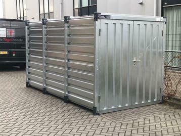 opslagcontainer, snelbouwcontainer, zelfbouwcontainer, box