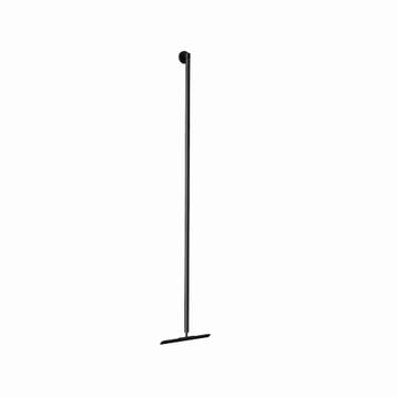 Vloerwisser inclusief ophangsysteem 125cm mat zwart, Verzenden, Nieuw