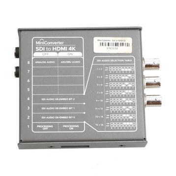 Blackmagicdesign Mini Converter SDI to HDMI 4K, Ophalen of Verzenden, Zo goed als nieuw