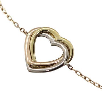 Cartier - Armband - Trinity - 18 karaat Witgoud, Roségoud,, Nieuw