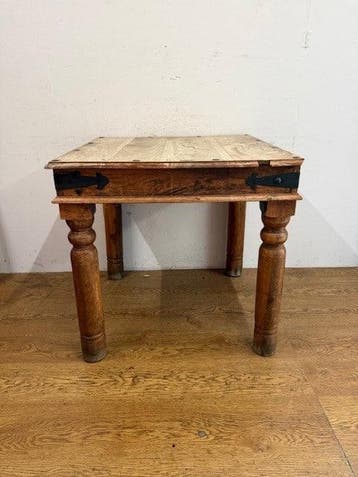 Gebruikte Massief Houten Tafel -T1709 Vintage/Café, Ophalen, Nieuw