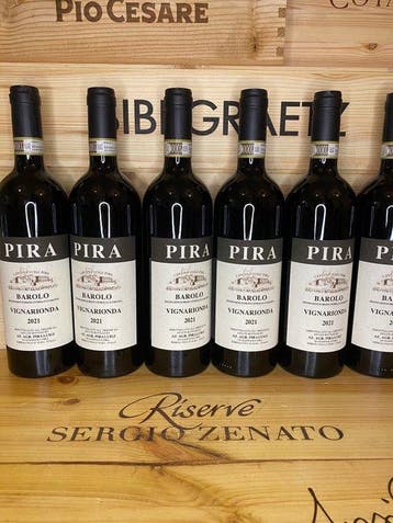 2021 Cantina Luigi Pira, Vignarionda - Barolo DOCG - 6, Verzamelen, Nieuw