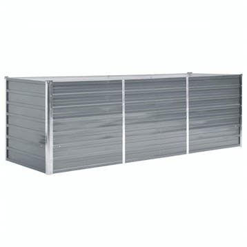 Verhoogde moestuinbak - Gegalvaniseerd - Tweedekansje, Gebruikt, 100 cm of meer, Balkon, Ophalen of Verzenden