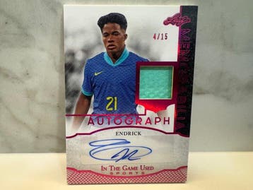 Leaf - Memorabilia - Endrick -(4/15) Parallel Autographed, Nieuw