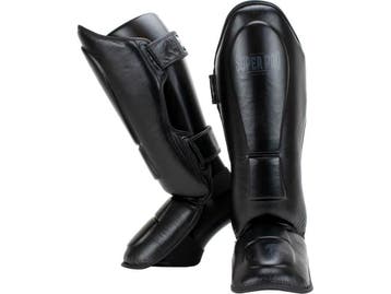 Super Pro Combat Gear - Guardian - Lederen Scheenbeschermer, Verzenden, Nieuw