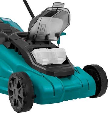 2dekans | VONROC Accu Grasmaaier – 40V – 38 cm maaibreedte -, Ophalen of Verzenden, Zo goed als nieuw