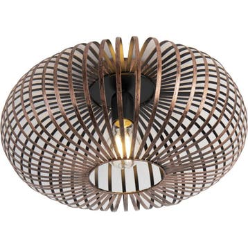 LED Plafondlamp - Plafondverlichting - Trion Johy - E27, Huis en Inrichting, Ophalen of Verzenden, Nieuw, Metaal, Overige fittingen
