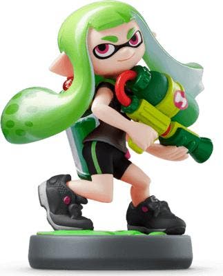 Amiibo Inkling Girl (Lime Green) - Splatoon series, Verzenden, Zo goed als nieuw