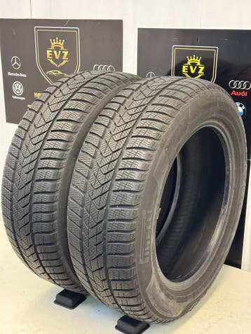 2 stuks 225/65R17 Michelin Pilot Alpin 5 SUV winterbanden, Gebruikt, 17 inch, Winterbanden, Band(en)
