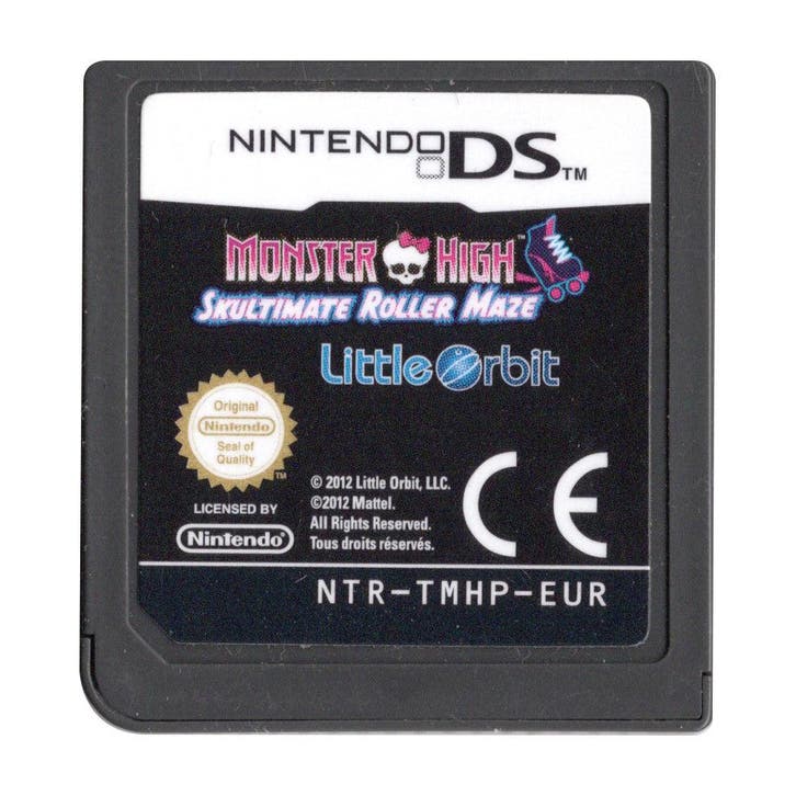 DS Monster High: Skultimate Roller Maze, Spelcomputers en Games, Games | Nintendo DS, Zo goed als nieuw, Verzenden