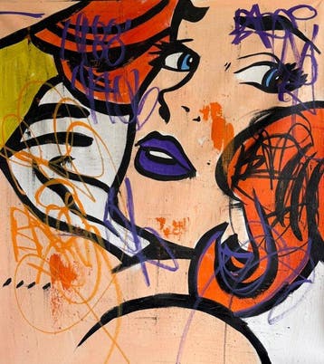 Freda People - Lichtenstein Girl XL