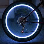 LED fietswiel verlichting - 20 LED - Blauw, Fietsen en Brommers, Ophalen of Verzenden, Nieuw
