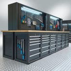 Datona Werkbank PRO – eiken werkblad – 72 lades – met, Ophalen of Verzenden, Nieuw