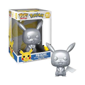 Funko Pop!  Pokemon - Pikachu Silver 10 inch #353, Verzamelen, Poppetjes en Figuurtjes, Verzenden, Nieuw