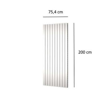 Designradiator Plieger Cavallino Retto Dubbel 2146 Watt, Ophalen of Verzenden, Nieuw