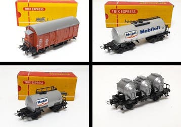 Trix Express H0 - 431, 459, 493, 991 - Modeltrein, Nieuw