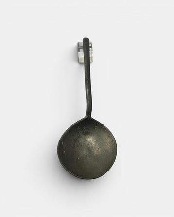 Lepel - Tin - Charles Yardley, Londen, Antiek en Kunst