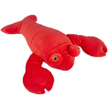 Ravensden kreeft knuffel - rood - pluche - 33 cm, Verzenden, Nieuw