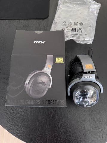 MSI - limited edition 20 year anniversary - gaming headset -, Nieuw
