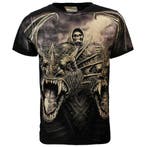 Rock Eagle Biker The Serpent Double Headed Dragon T-Shirt, Verzenden, Nieuw