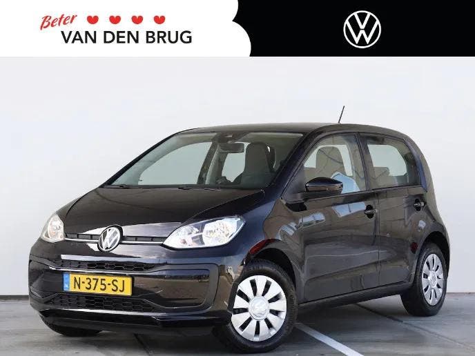 Volkswagen up! | Zakelijke Lease v.a. €245 pm, Auto's, Volkswagen, Lease, Automaat, Hatchback, Financial lease, up!, Benzine, Zwart