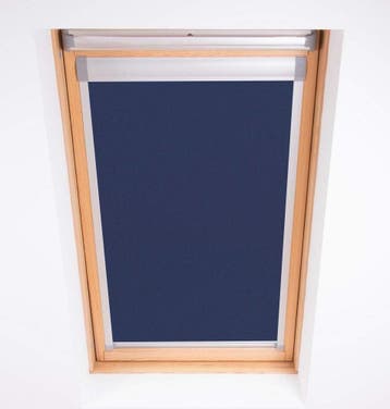 Dakraam Zonwering 48x98cm Navy | Laatste Stuk!, Huis en Inrichting, Ophalen of Verzenden, Zo goed als nieuw, Blauw