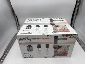 BLACK+DECKER KitchenWand BCKM1014KG - Draadloze Staafmixer -, Verzenden, Nieuw