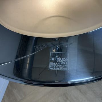 Tweedehand Arteluce Mira S UFO  design jaren 90 hanglamp, Ophalen of Verzenden, Gebruikt
