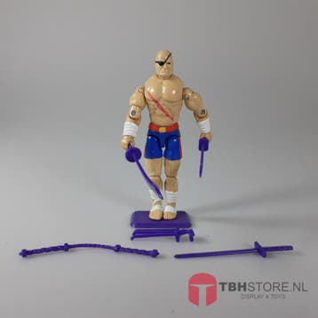 G.I. Joe Sagat (v1) (99% Compleet) (GI Joe Figuren, GI Joe), Verzenden, Zo goed als nieuw