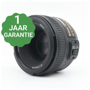 Nikon AF-S 50mm F/1.8G, Verzenden, Gebruikt