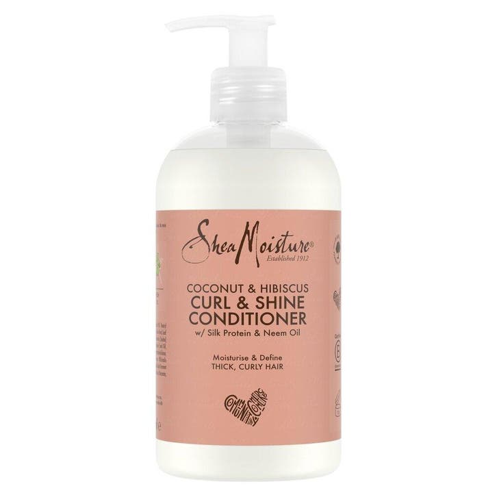 SheaMoisture Coconut & Hibiscus Curl & Shine Conditioner, Sieraden, Tassen en Uiterlijk, Uiterlijk | Haarverzorging, Shampoo of Conditioner