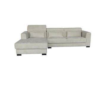 Tower Living Brighton Chaise L + 3-AR - fabric XS85 15 Ivory, Ophalen of Verzenden, Nieuw