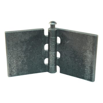 Novio Recht portierscharnier met rvs pen 60 x 60mm, Auto diversen, Ophalen of Verzenden, Nieuw